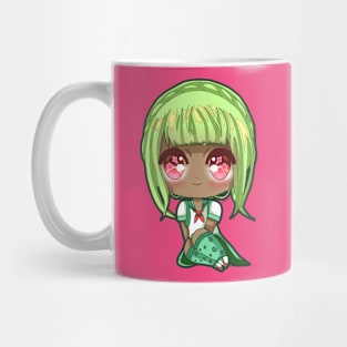 Plant Girl Chibi Mug